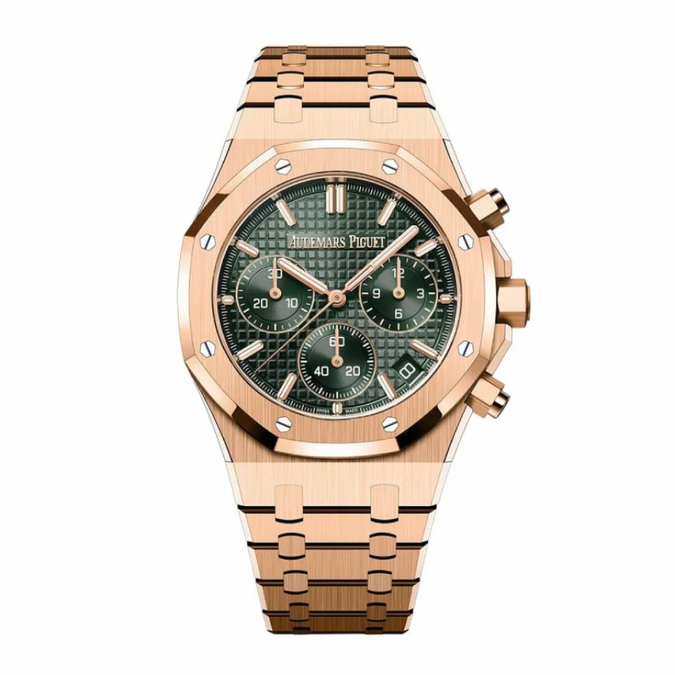 Audemars Piguet Royal Oak Offshore 26240OR.OO.1320OR.04 Rose Gold Khaki Green Dial