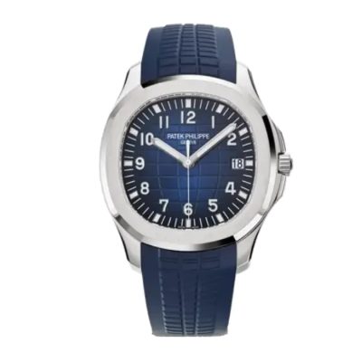 Patek Philippe Aquanaut White Gold Blue Dial 5168G-001