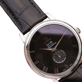 Omega De Ville Prestige Black Dial 4813.50.01