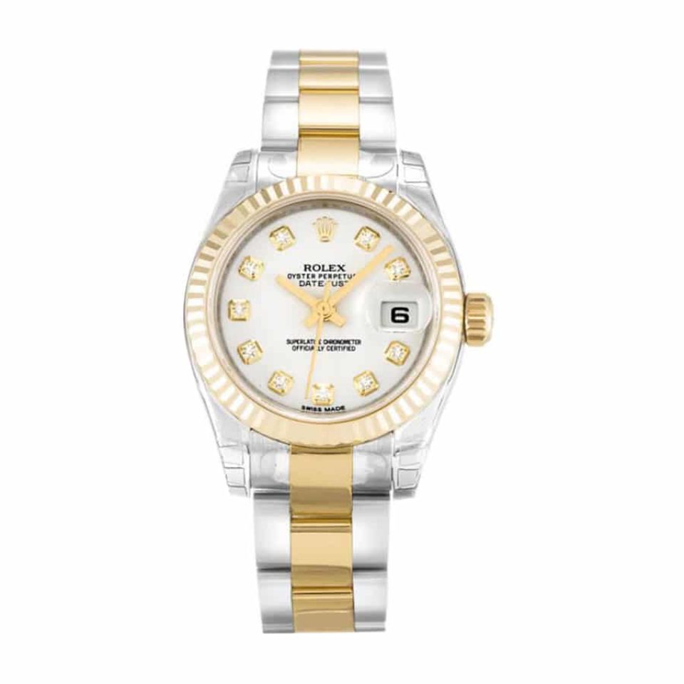 Rolex Datejust 179173 Yellow Gold Diamond Two-Tone