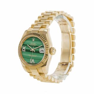 Rolex Datejust 126333 Gold Green Dial