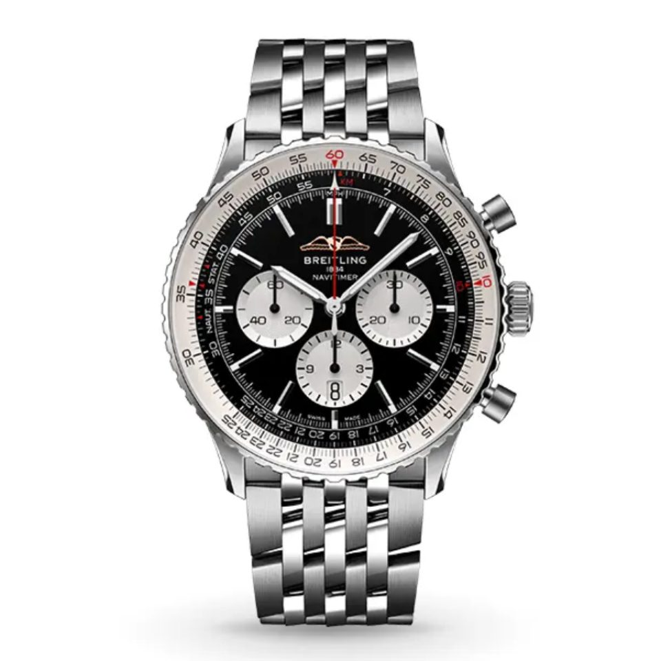 Breitling Navitimer B01 Chronograph AB0127211C1A1 Black Dial