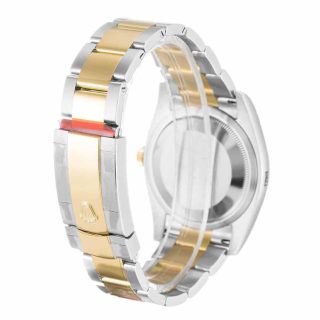 Rolex Datejust Yellow Gold Black Dial 116203 Oyster