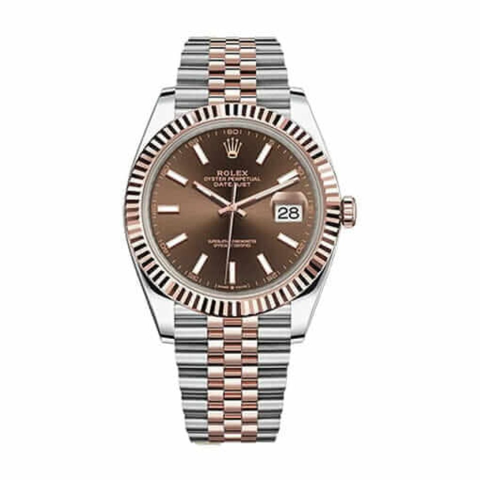 Rolex Datejust 126331 Everose Gold  Chocolate Dial