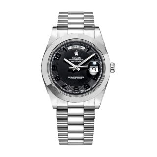 Rolex Day-Date 218206 Black Dial