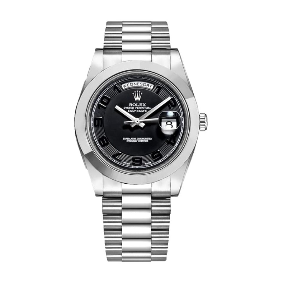 Rolex Day-Date 218206 Black Dial