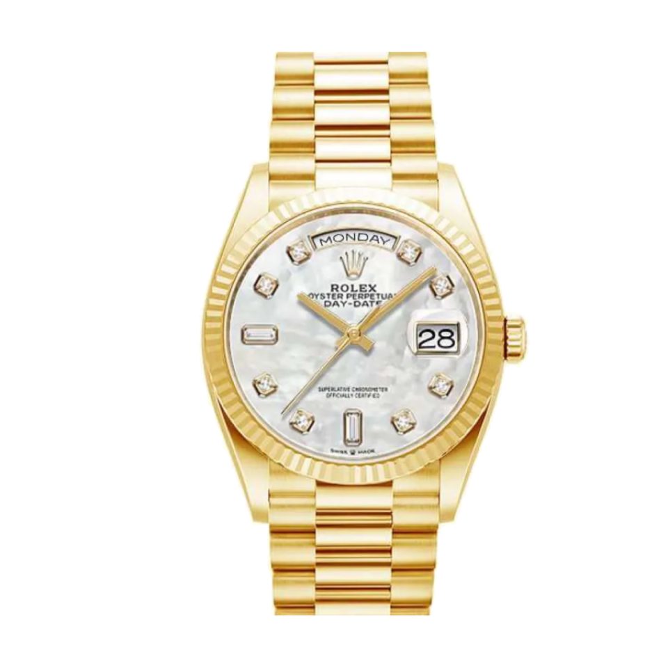 Rolex Day-Date 128238 Yellow Gold Dial