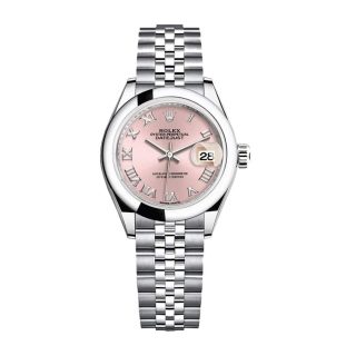 Rolex Datejust 279160 Pink Roman Dial