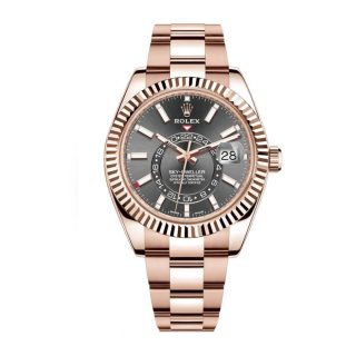Rolex Sky-Dweller 326935-0007 Everose Rhodium Dial