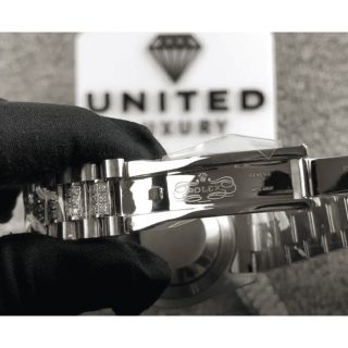 Rolex Yacht-Master 116622 White Gold Diamond Dial Iced Out