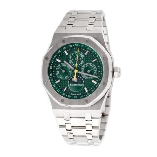 Audemars Piguet Royal Oak Perpetual Calendar 26574ST Green Dial