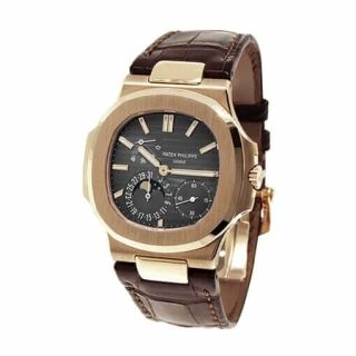 Patek Philippe Nautilus 5712R-001 Rose Gold  Leather