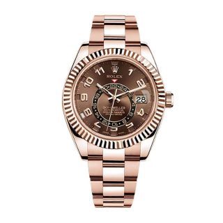 Rolex Sky-Dweller 326935 Rose Gold Chocolate Dial