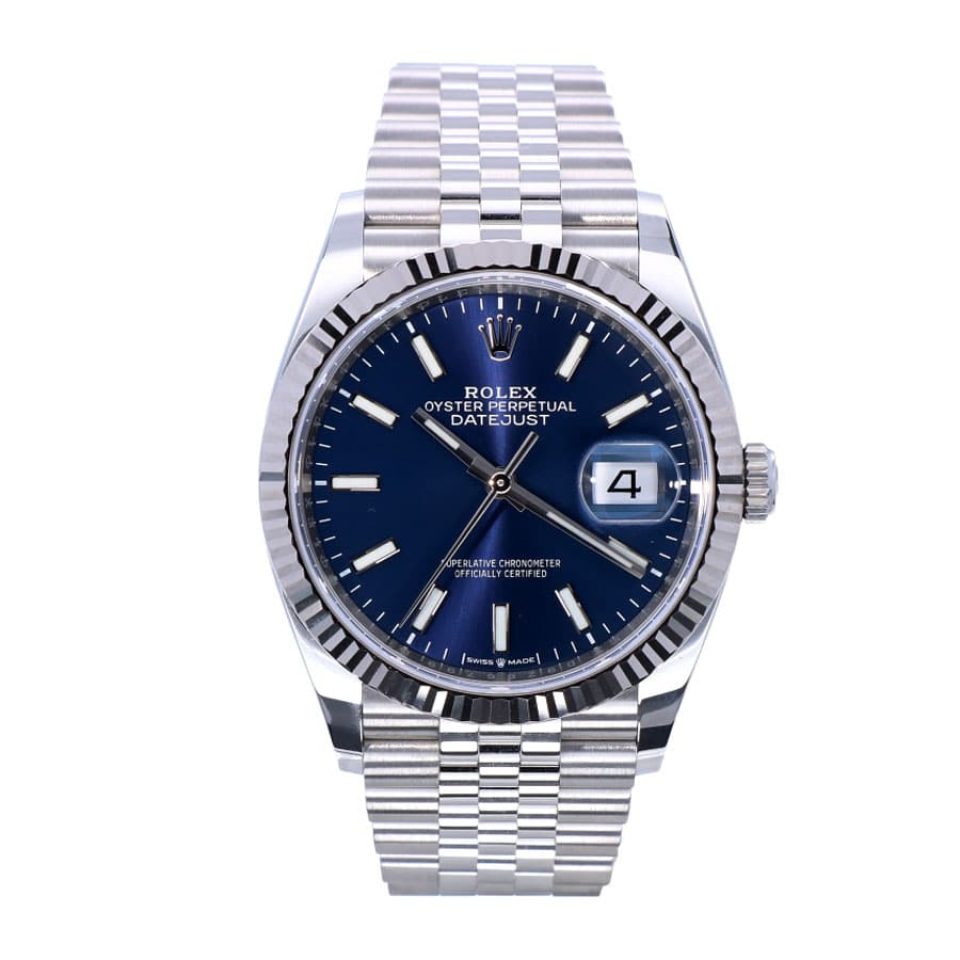 Rolex Datejust 126234 Steel Jubilee Fluted