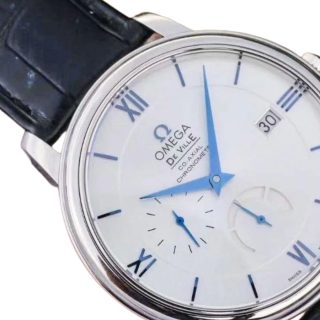 Omega De Ville White Dial 424.53.40.21.04.001
