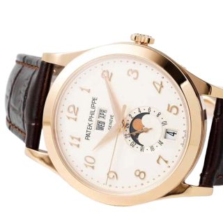 Patek Philippe Complications 5396R-012 Rose Gold Silvery Dial
