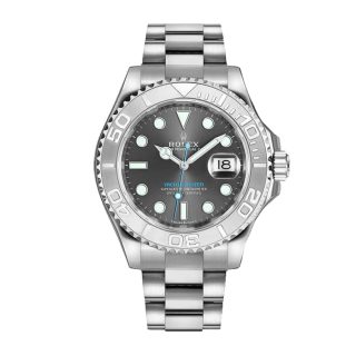 Rolex Yacht-Master 116622-0003 Platinum & Rhodium Dial