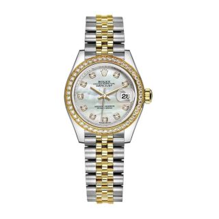 Rolex Lady-Datejust 279383RBR Diamond Bezel