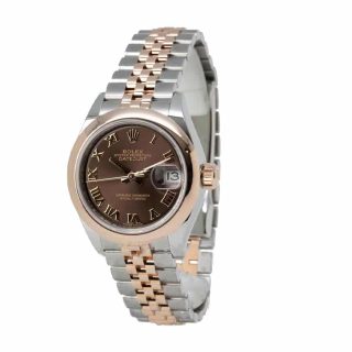 Rolex Lady-Datejust 279161 Chocolate Roman Dial