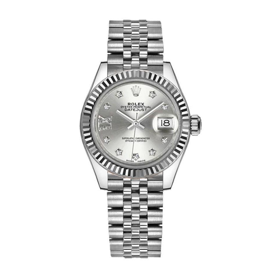 Rolex Lady-Datejust 279174 Silver Dial Jubilee