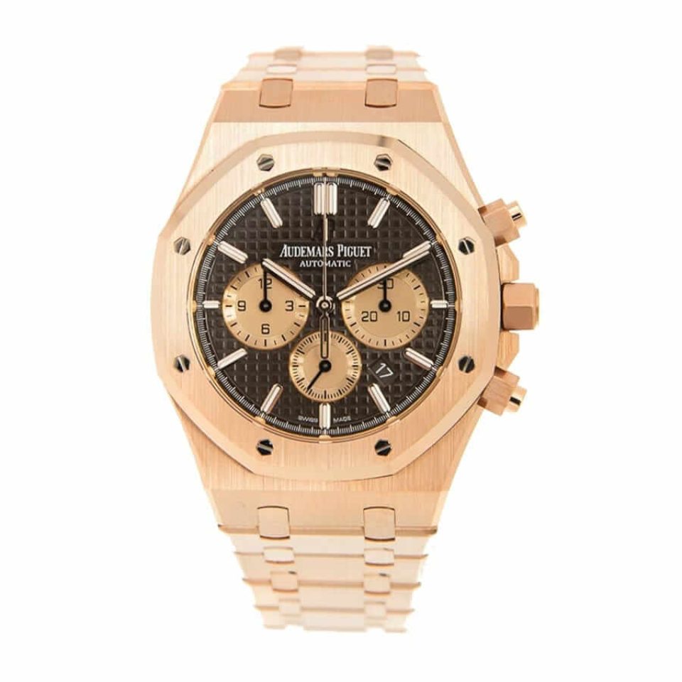 AP Royal Oak Selfwinding Chronograph 26331OR.OO.D821CR.01 Rose Gold