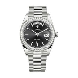 Rolex Day-Date 228238-0004 Black Diamond Dial