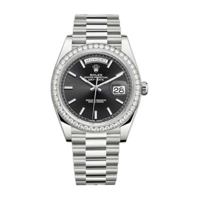 Rolex Day-Date 228238-0004 Black Diamond Dial