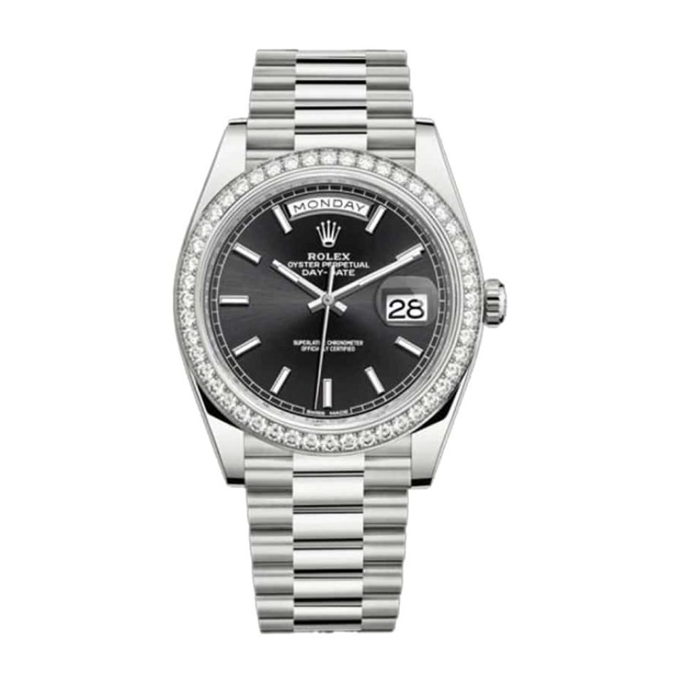 Rolex Day-Date 228238-0004 Black Diamond Dial