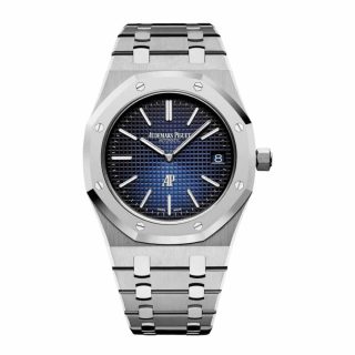 Audemars Piguet Royal Oak Jumbo Extra-Thin 16202ST Blue Dial