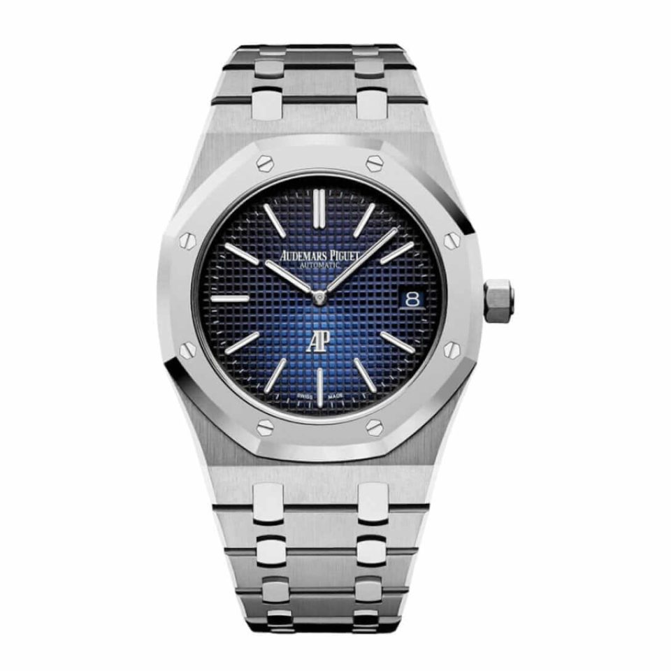 Audemars Piguet Royal Oak Jumbo Extra-Thin 16202ST Blue Dial
