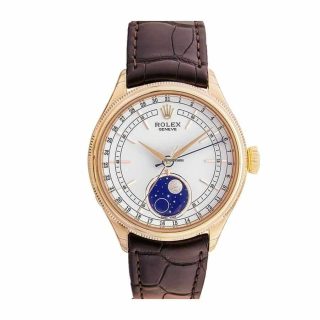 Rolex Cellini Moonphase 50535 White Dial