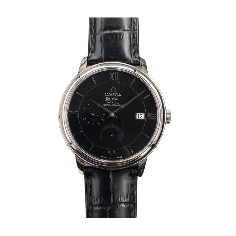 Omega De Ville Black Dial 424.13.40.21.01.001