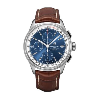 Breitling Premier B01 Chronograph A13315351C1P2 Blue Dial