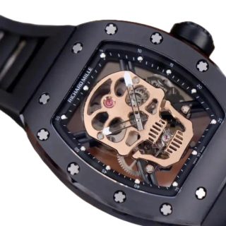 Richard Mille RM 52-01 Tourbillon Skull Rose Gold Dial