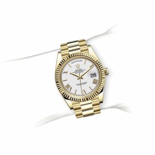 Rolex Day-Date 218238 Presidential  White Dial