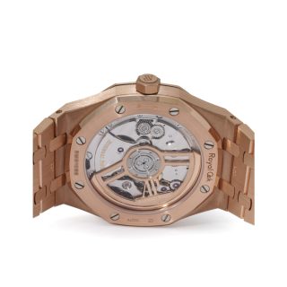 Audemars Piguet Royal Oak 15500OR Rose Gold Black Dial