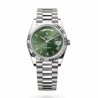 Rolex Day-Date 228239-0033 Olive Green Dial