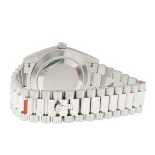 Rolex Day-Date 228206 Black Diagonal Dial