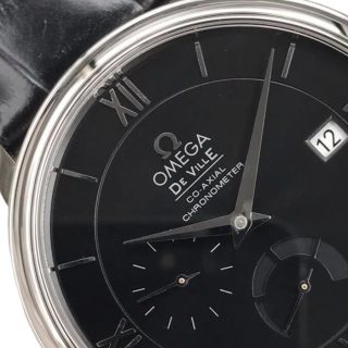 Omega De Ville Black Dial 424.13.40.21.01.001