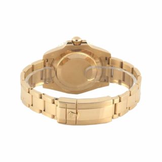 Rolex GMT-Master II 116718LN Gold Watch Black Dial