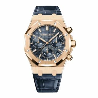 Audemars Piguet Royal Oak Offshore Chronograph 26401RO Blue Leather