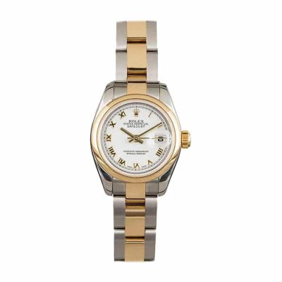 Rolex Datejust Ladies 179163 Yellow Gold Roman Numerals