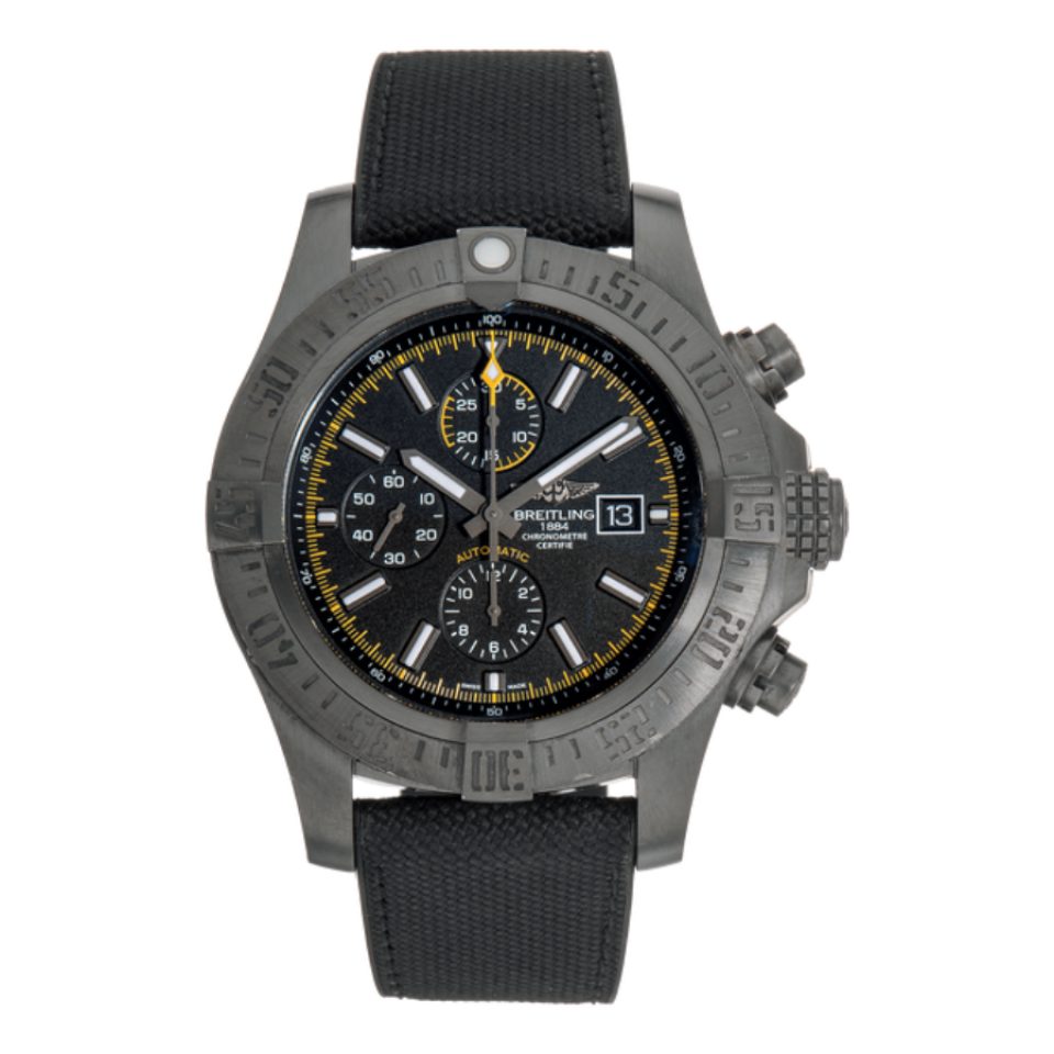 Breitling Super Avenger II M133711A/BF30 "Black Steel" Luxury Clone Quality