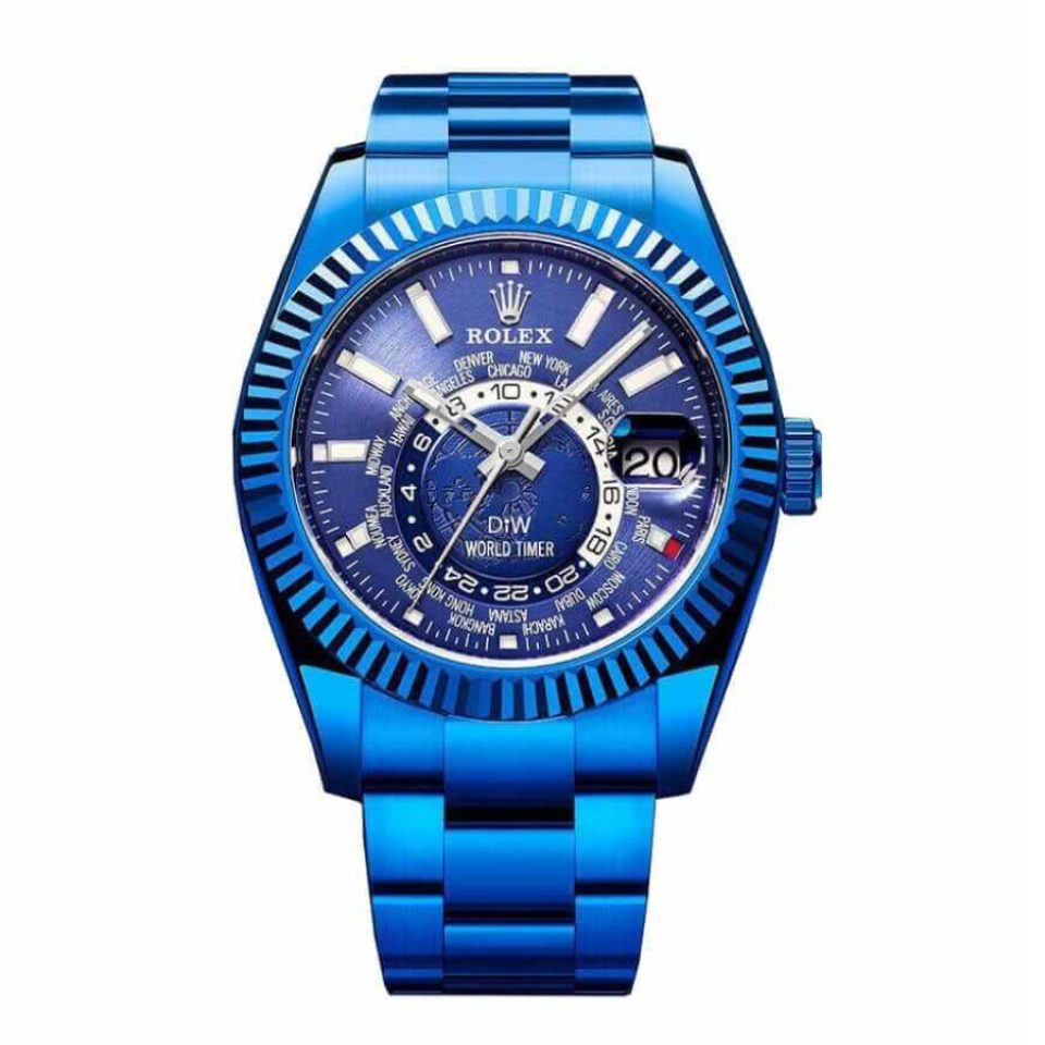 Rolex Sky-Dweller 326934 Blue Dial DLC