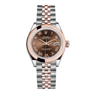 Rolex Datejust 278341RBR Chocolate Diamond Dial  Everose Gold