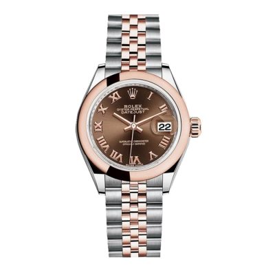 Rolex Datejust 278341RBR Chocolate Diamond Dial  Everose Gold