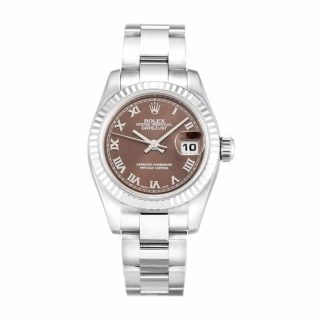 Rolex Datejust 179179 Bronze Dial Lady