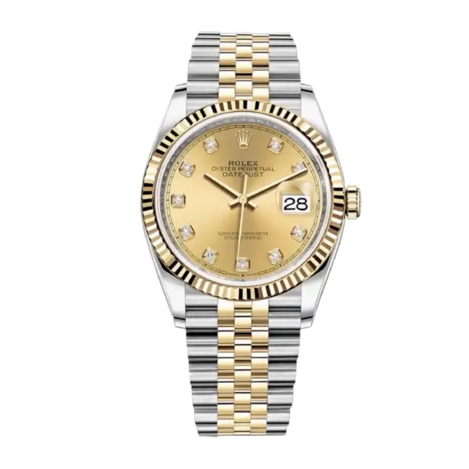 Rolex Datejust 126233 Yellow Rolesor Jubilee