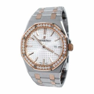Audemars Piguet Royal Oak Ladies 67651SR.ZZ.1261SR.01 Diamond Bezel