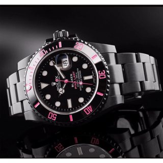 Rolex Submariner 116610N Pink Venom Black Dial